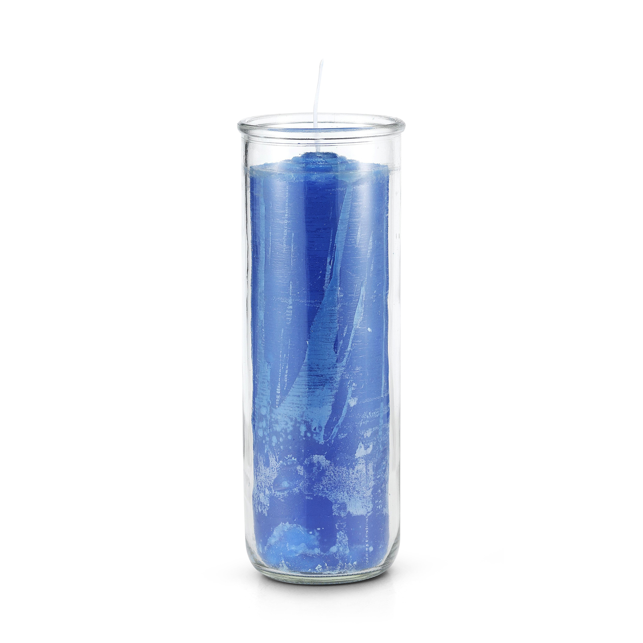 Blue 7 Day Pull Out Candle